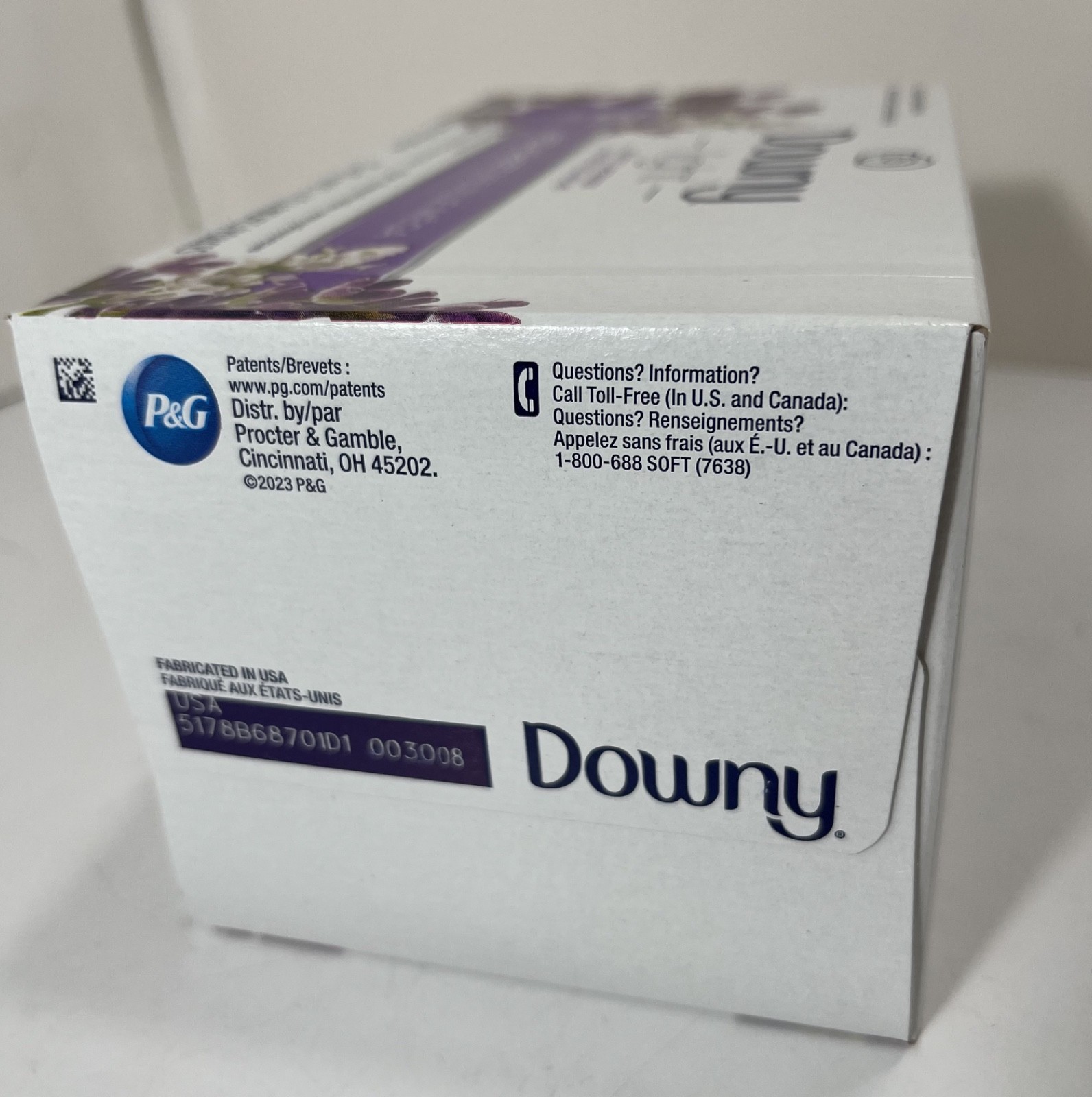 DOWNY Light WHITE LAVENDER Mega Sheet 3x Softening No Heavy Perfumes, 80 Sheets