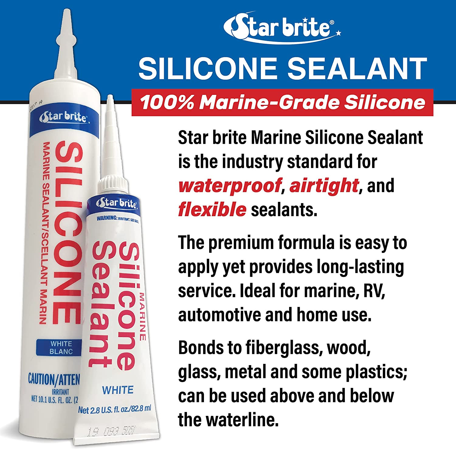Silicone Sealant Clear 2.8 OZ. (082102P)