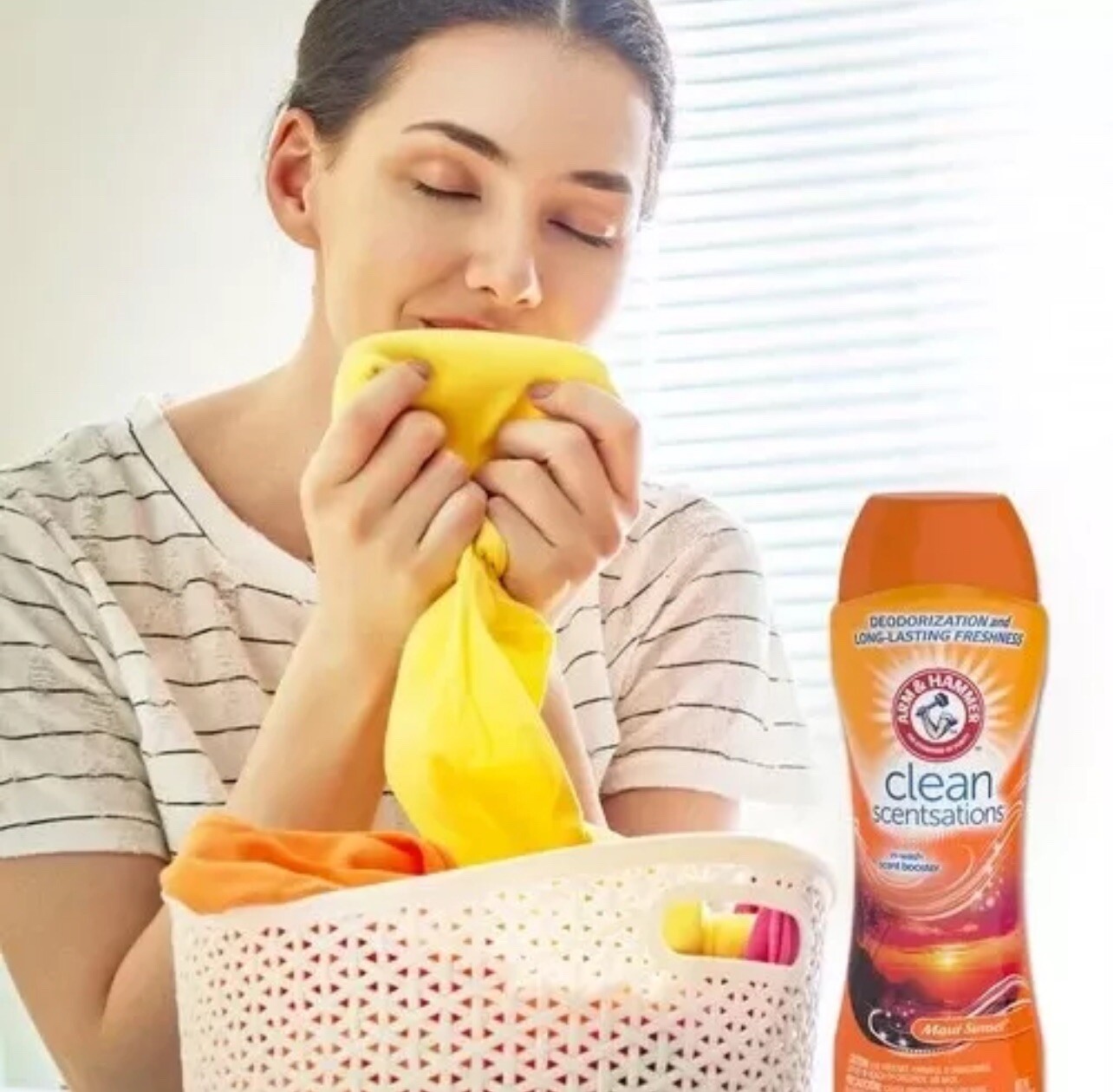 Arm & Hammer In-Wash Scent Booster Maui Sunset Clean Scentsations 24oz(2 Pack)