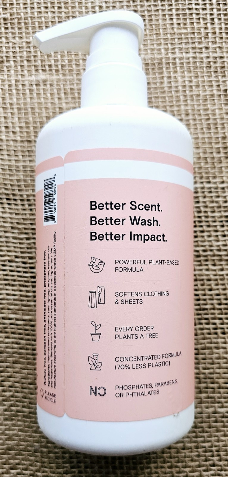 Frey Scent Beyond Words Fabric Softener Jasmine Rose White Cedar 15.2oz 50 Loads