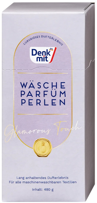 6 x 480g Denkmit Laundry Perfume Beads Glamorous Touch
