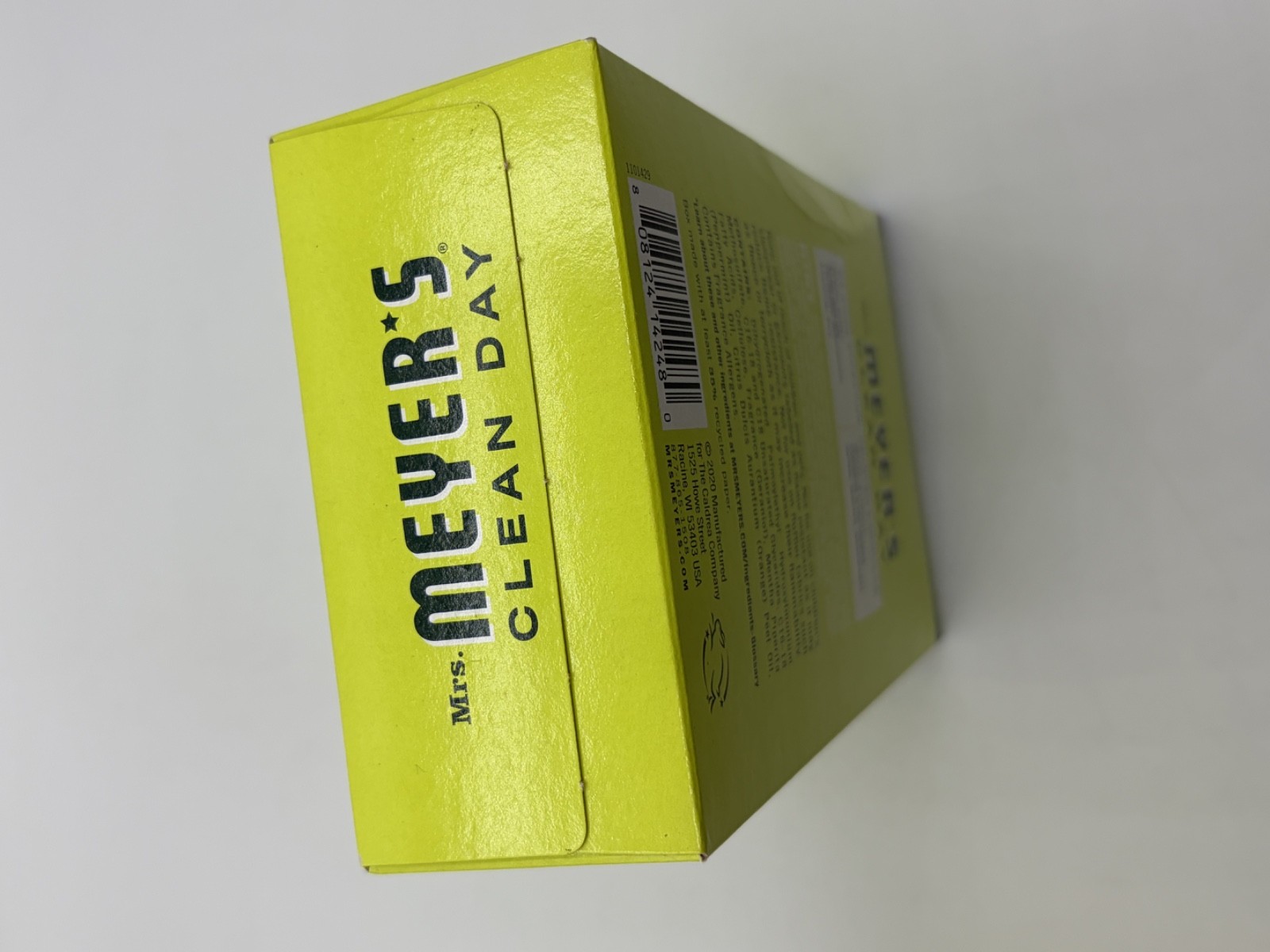 4 Mrs. Meyer’s Clean Day Dryer Sheets Lemon Verbena Scent 80 Count Boxes