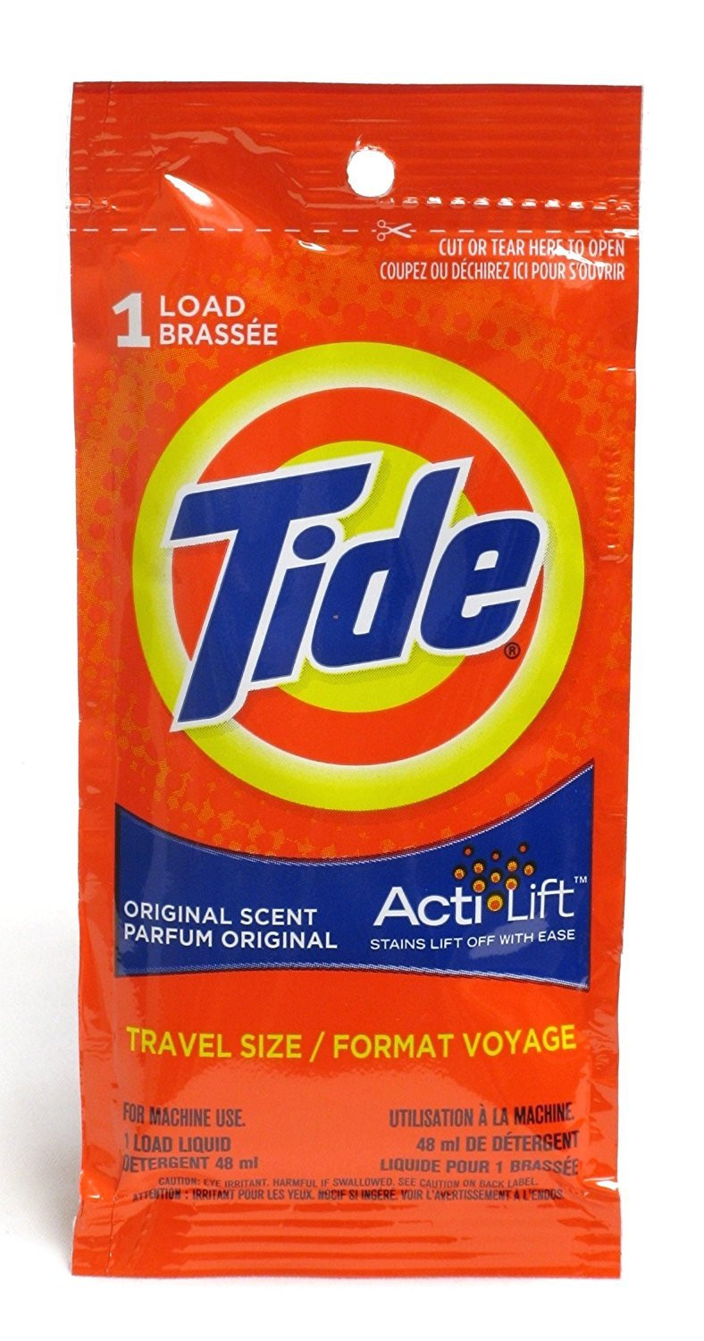 Tide Liquid Detergent 48 Fl Oz Original Scent Travel Size Pack of 1