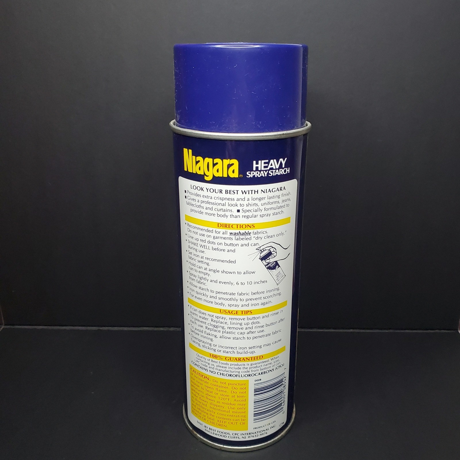 Vintage 90s Niagara Professional Finish Heavy Spray Starch 22 oz