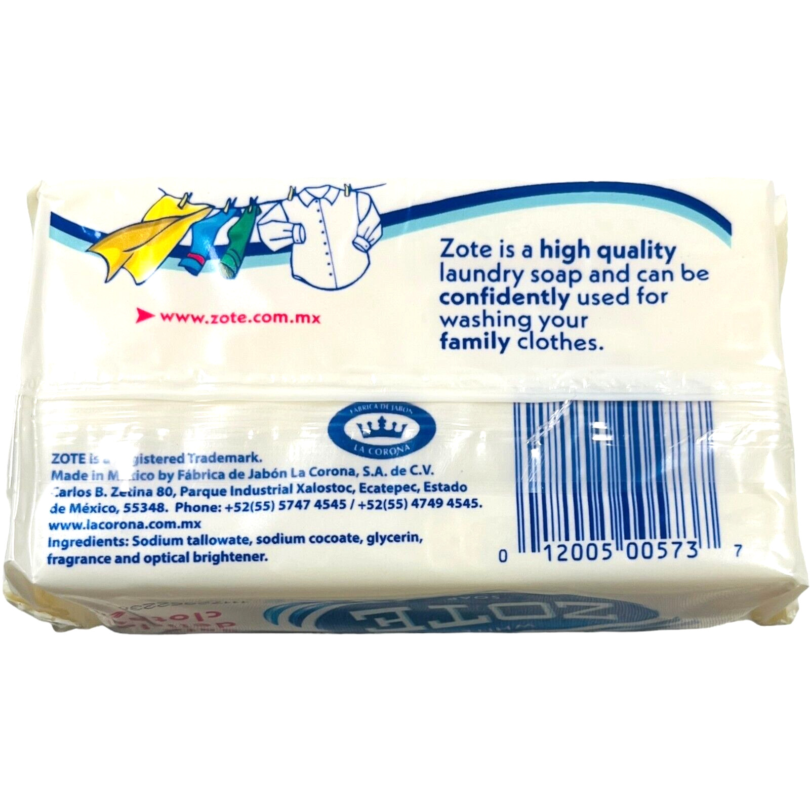 ZOTE White Laundry Soap 14.1 Oz – NEW – LOT of 4