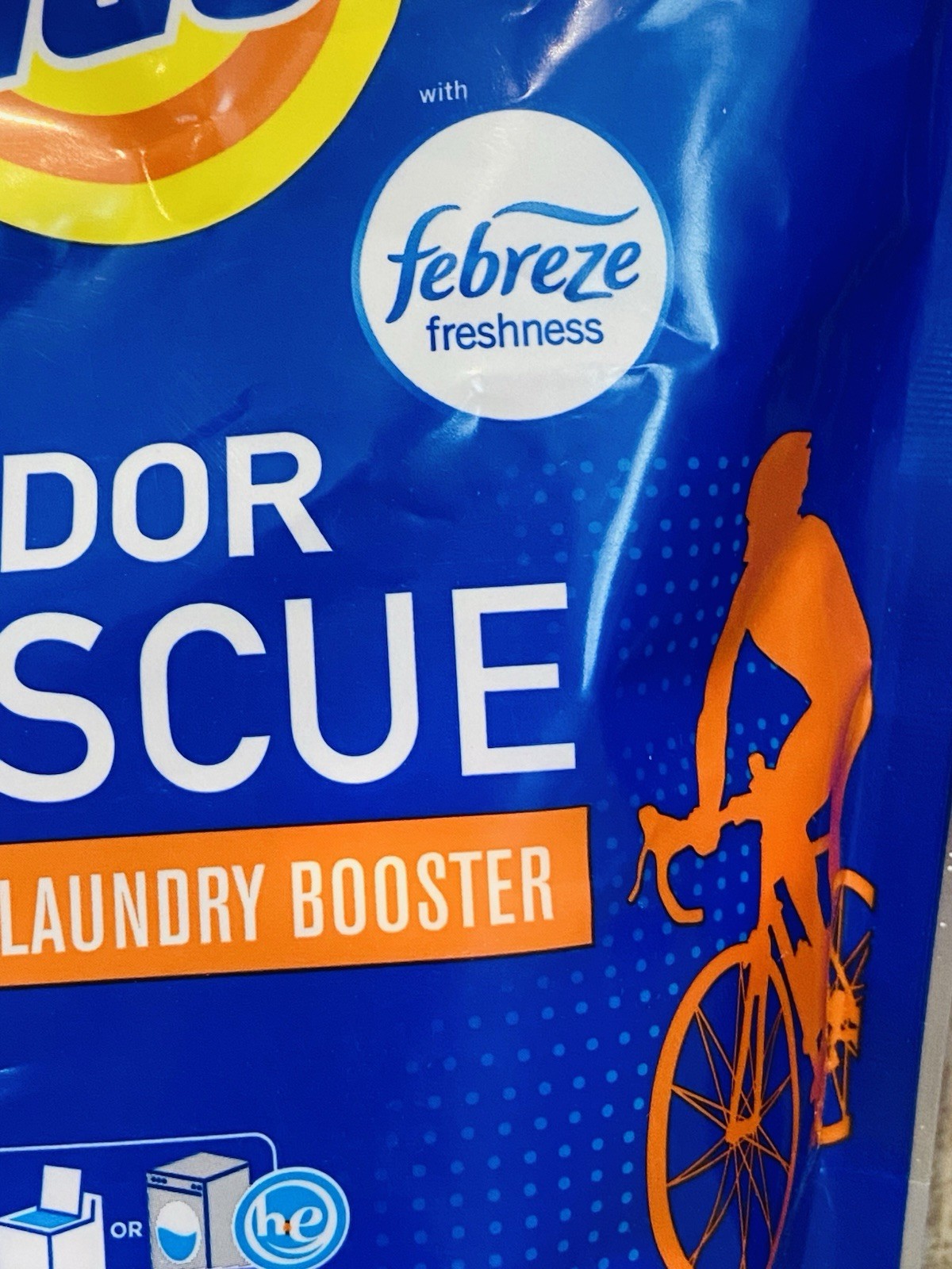 Tide Odor Rescue In Wash Laundry Booster Pacs 18 Count Fresh Scent Pods Lot of 2