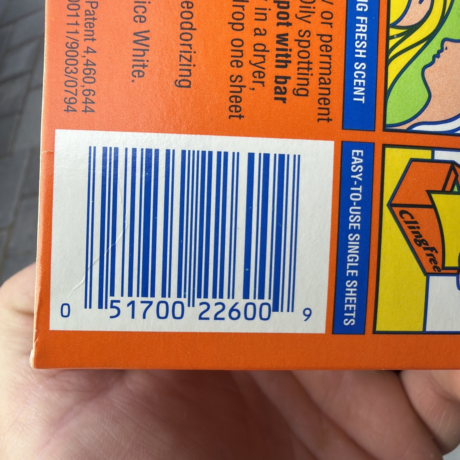Discontinued ClingFree Spring Fresh 36 Sheets Never Opened