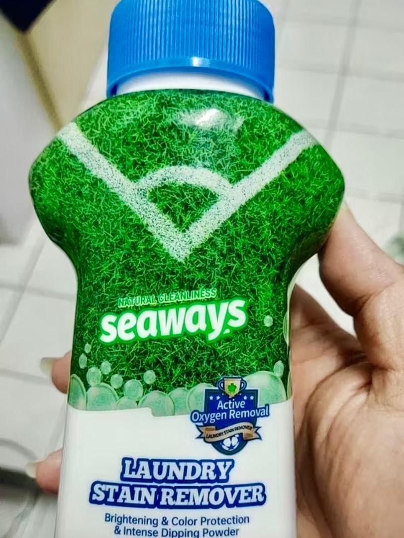 2x Seaways Laundry Stain Remover Powder 340g – Oxygen Cleaning, Color Safe, Odor