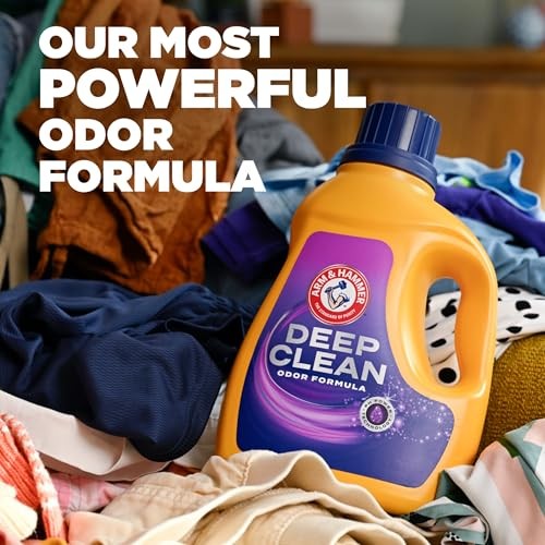 32 Count Deep Clean Odor Formula Laundry Detergent – Radiant Burst – Pack of 1