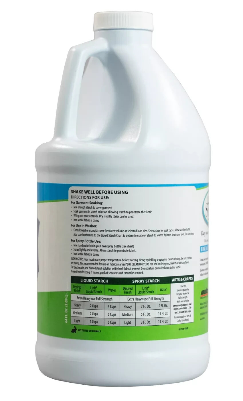 Linit Liquid Laundry Starch 64 oz