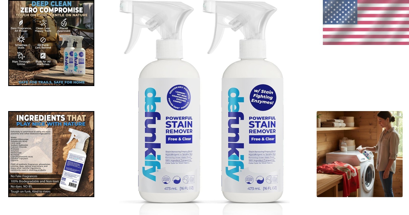 Powerful 32oz Enzyme Stain Remover – Eco-Friendly & Allergen-Free Formula