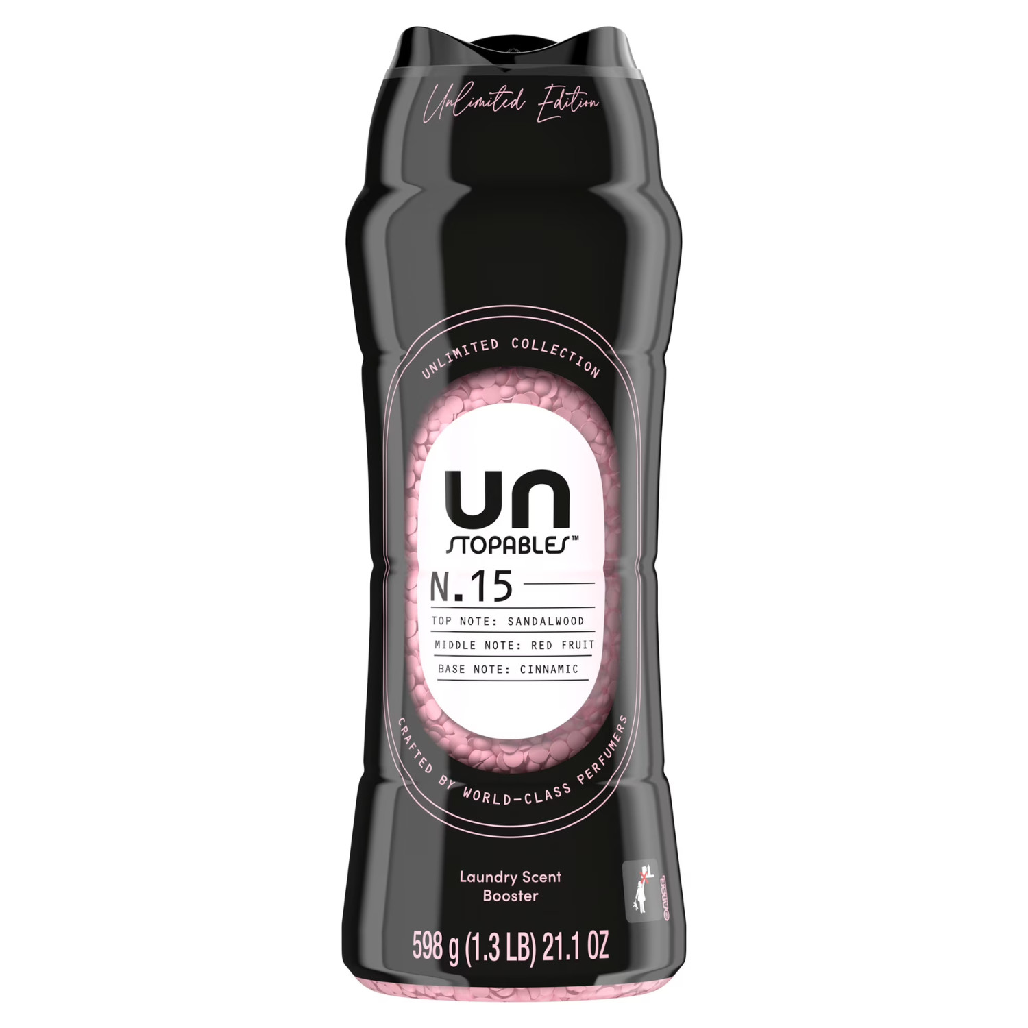 Downy Unstopables Unlimited No 15 Pink Scent Booster Beads 21.1oz, 2 Pack