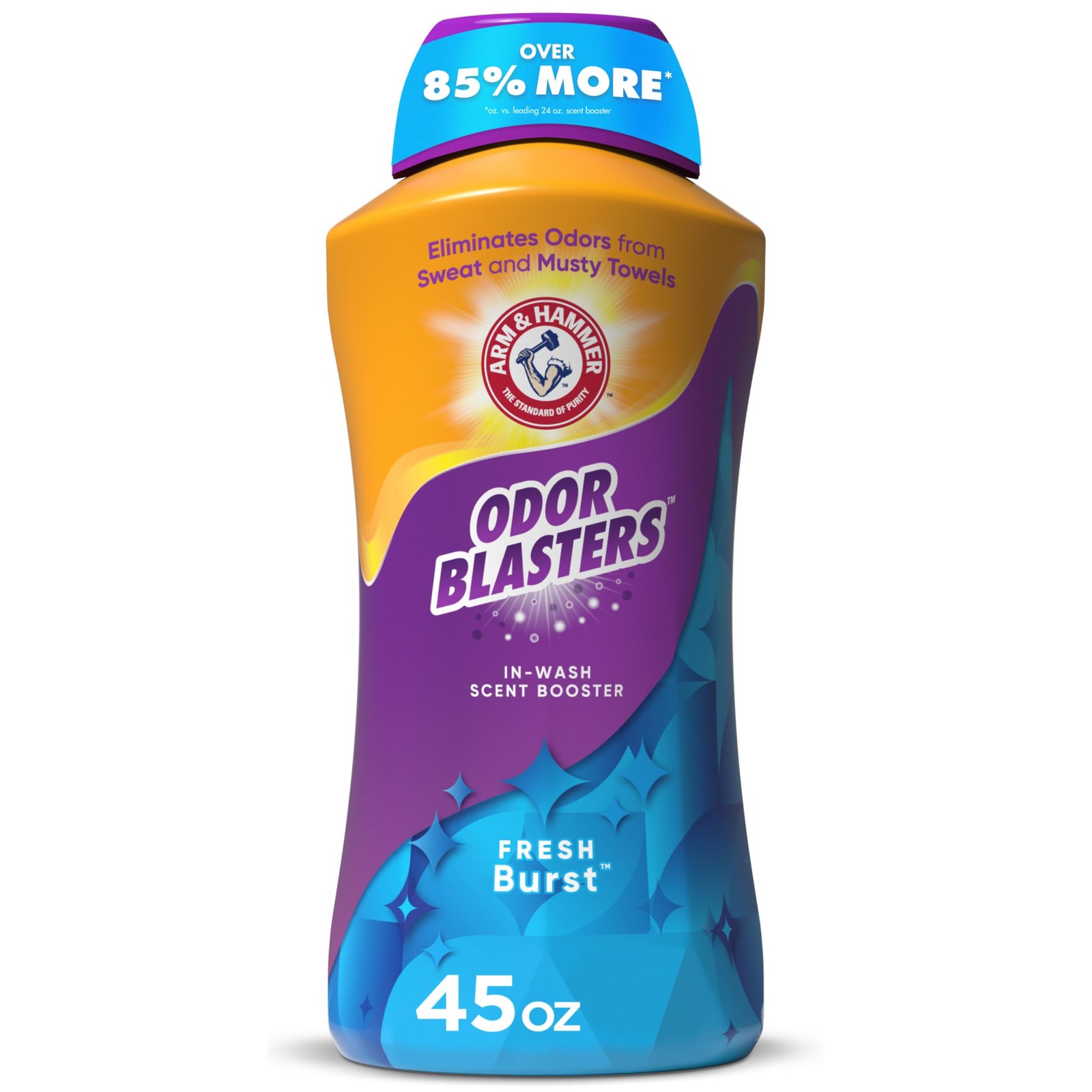 ARM & HAMMER Odor Blasters In-Wash Scent Booster, 45 Fl Oz (Pack of 1)