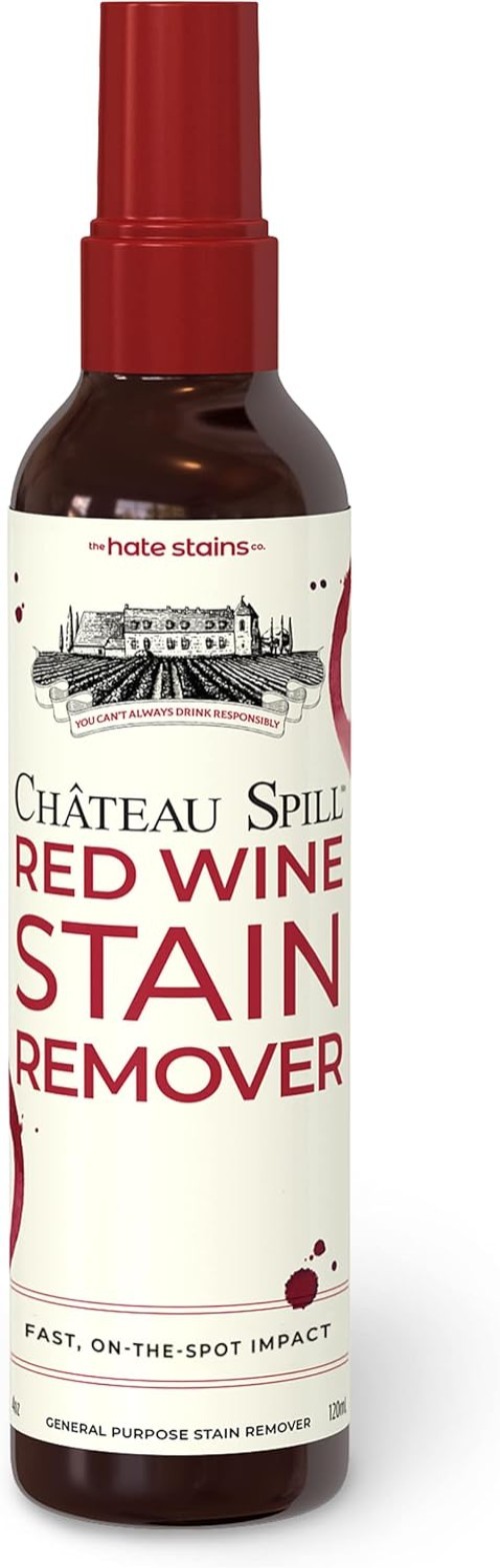 Wine Stain Remover Spray – Eco-Friendly & Fast-Acting Solution – 4 Fl Oz