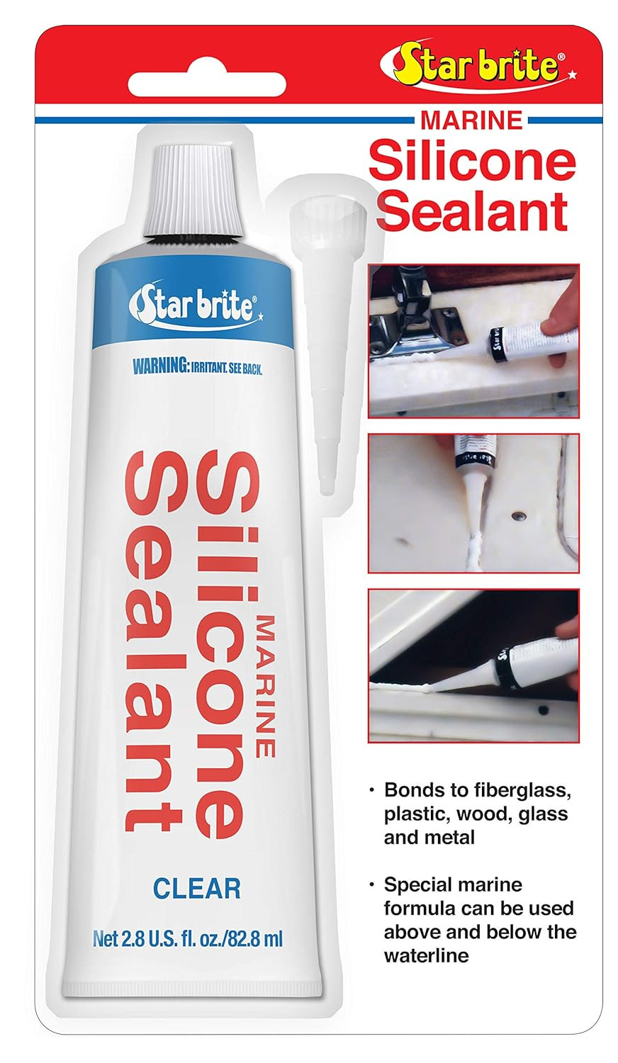 Silicone Sealant Clear 2.8 OZ. (082102P)