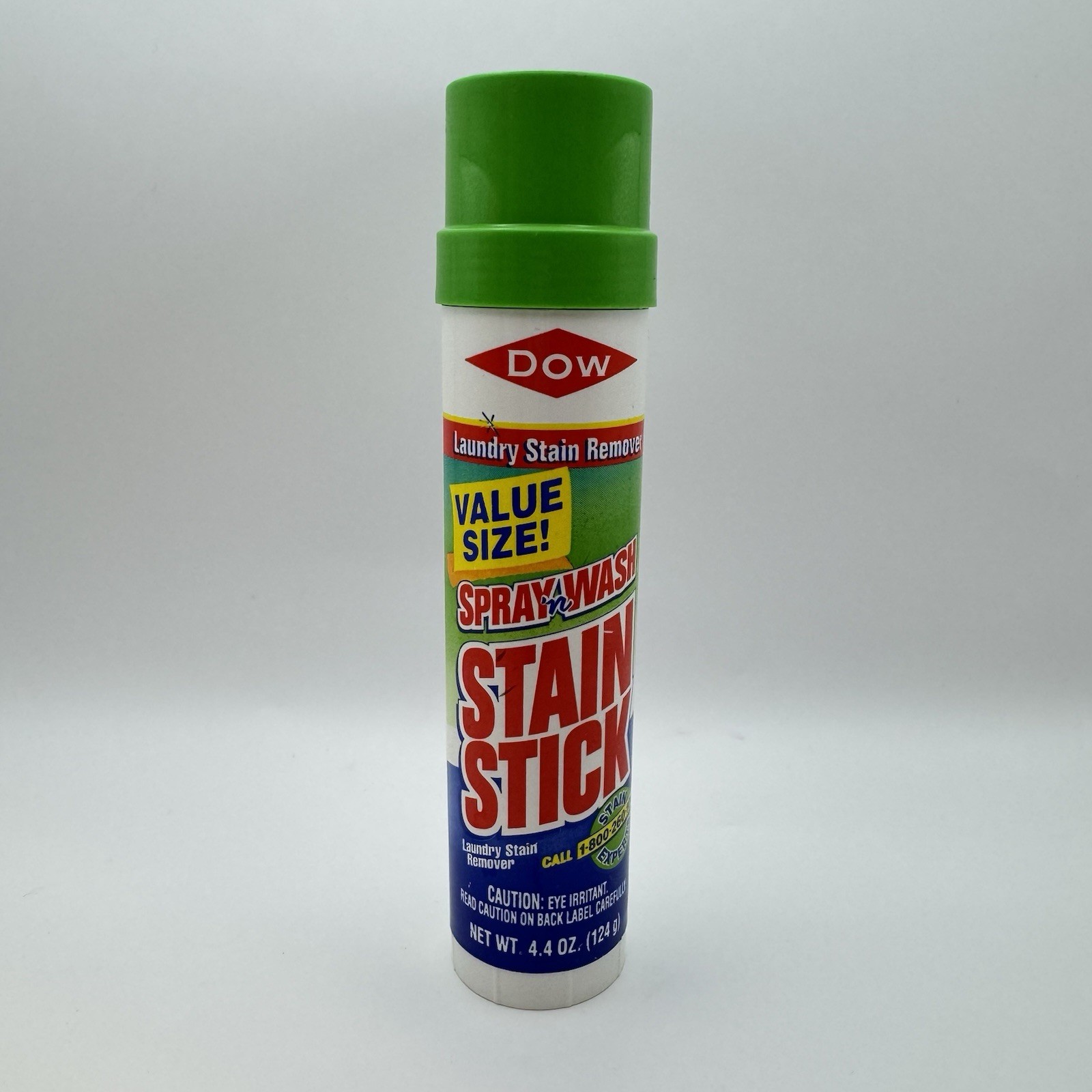 Vintage DOW Spray ‘n Wash Stain Stick 4.4 oz Value Size Stain Remover 90% Full