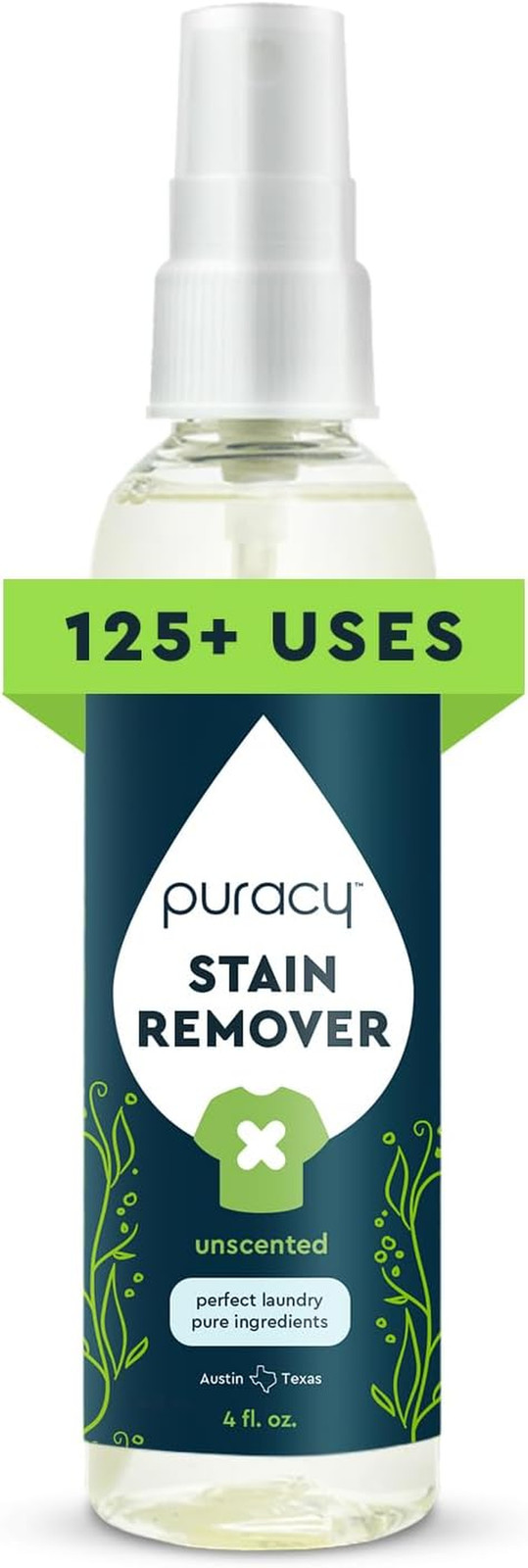 Puracy Stain Remover, Travel and Laundry Stain Cleaner for Clothes, Baby Essenti
