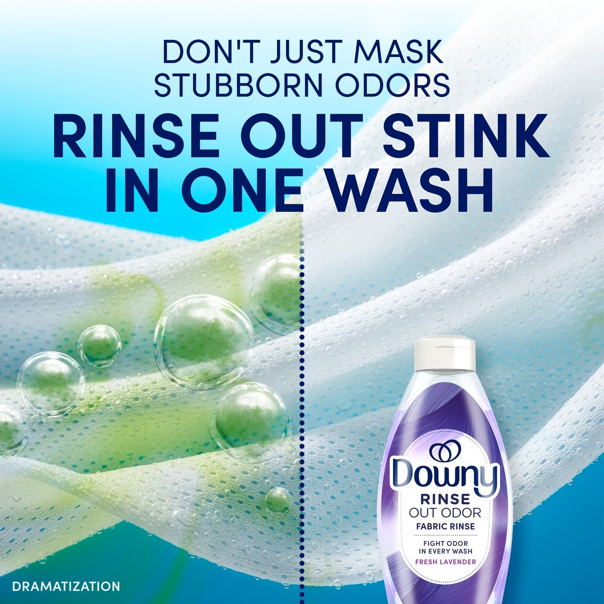 Downy Rinse and Refresh Fresh Lavender – Rinse Out Odors – 48 fl oz