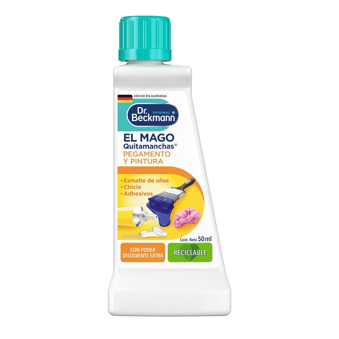Dr. Beckmann Stain Remover Glue & Paint 50ml Removes Adhesive Gum Nail Polish