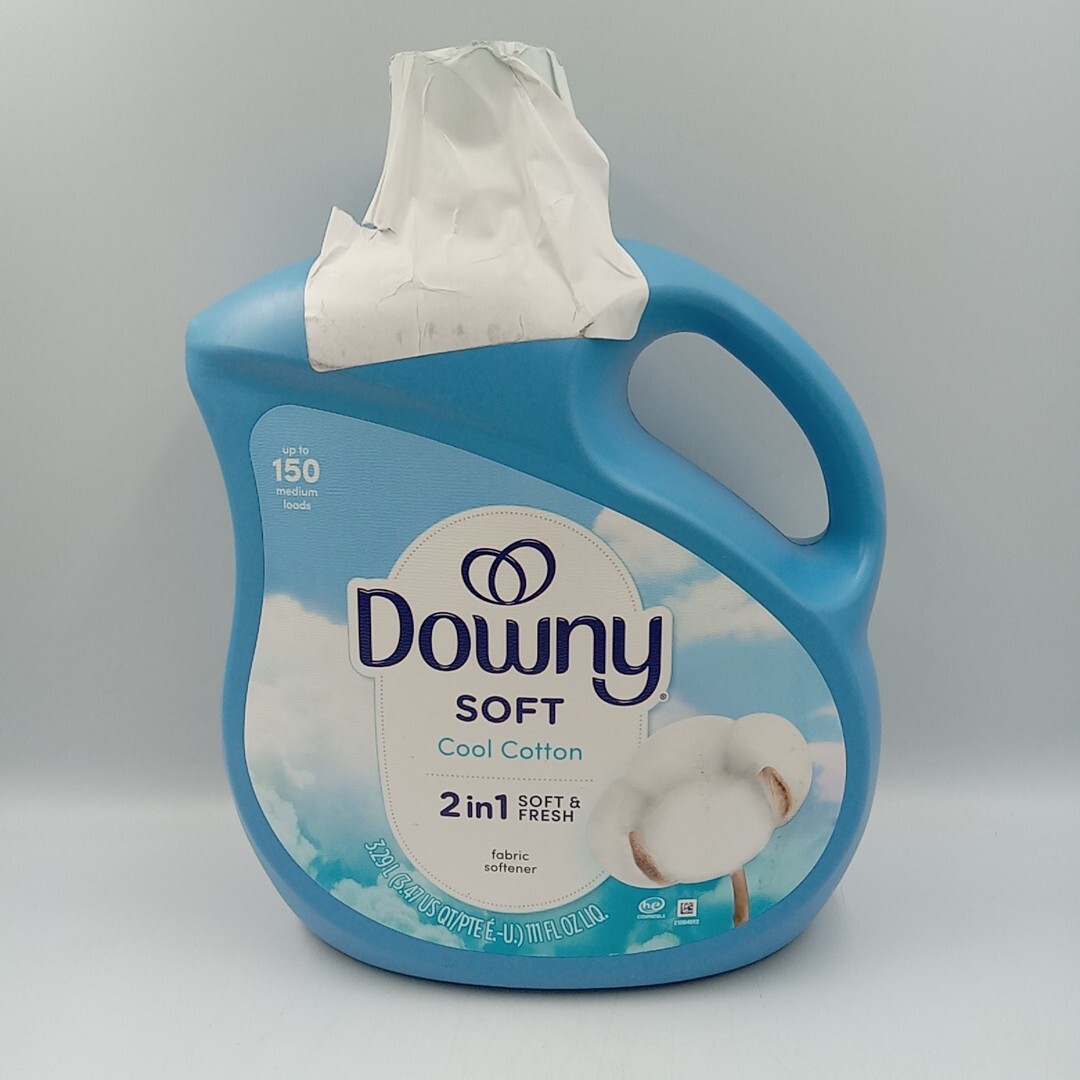 Downy Fabric Softener Liquid, Cool Cotton Scent, 111 fl 111 Fl Oz (Pack of 1) Cp