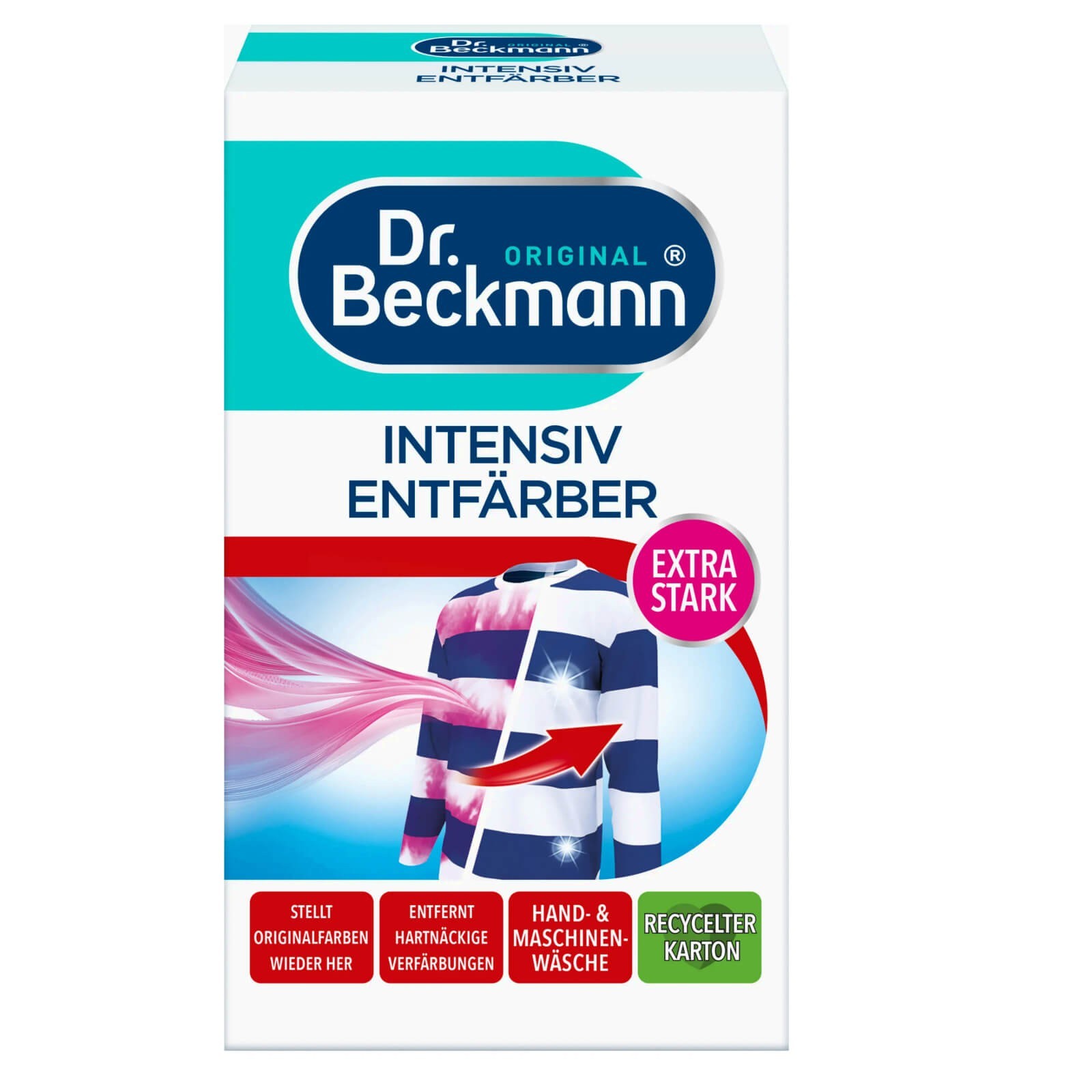 Dr. Beckmann Intensiv Color Remover Powder 3x200g For Washing Machine 88713