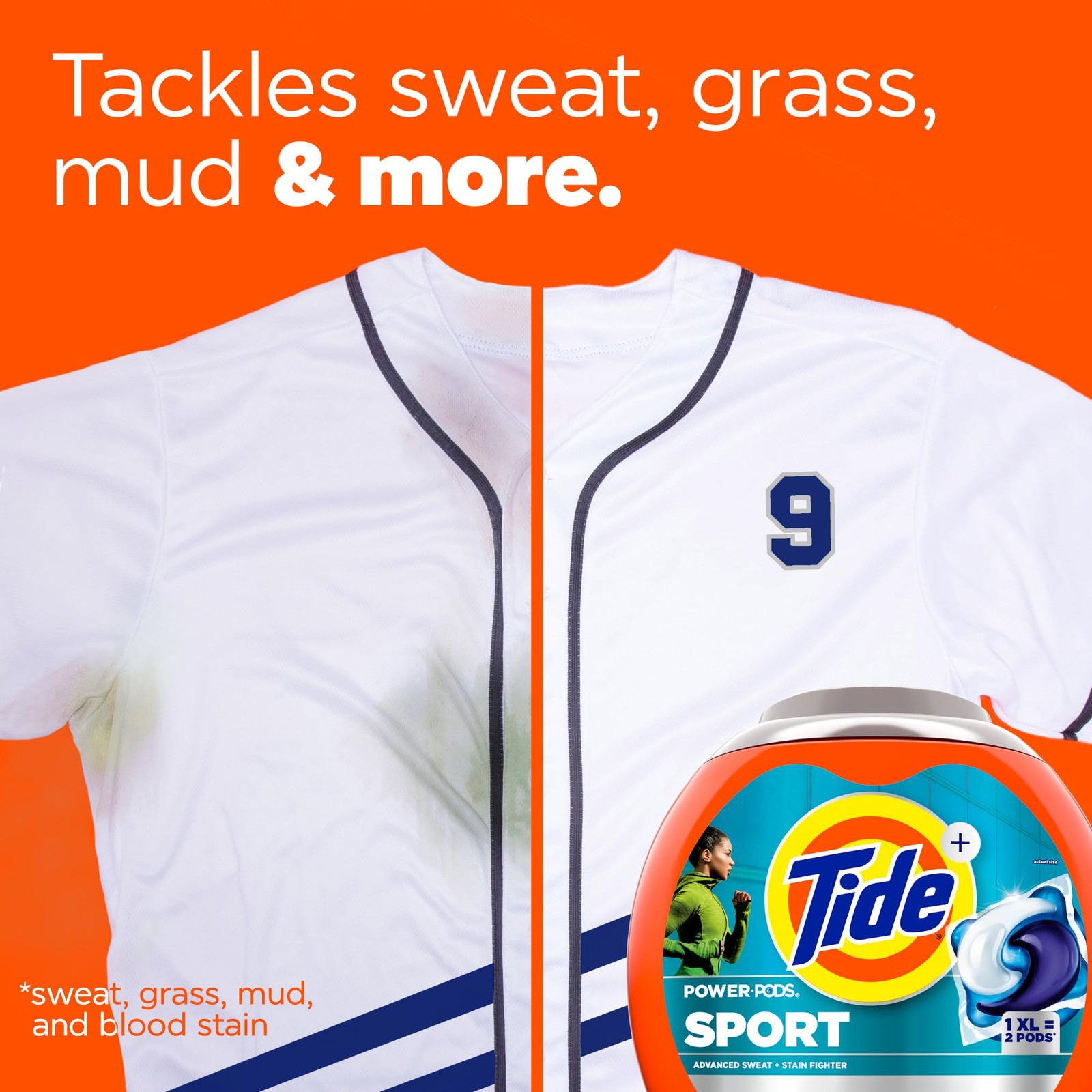 Tide Power Pods Plus Febreze Odor Eliminators 32 Count Laundry Detergent