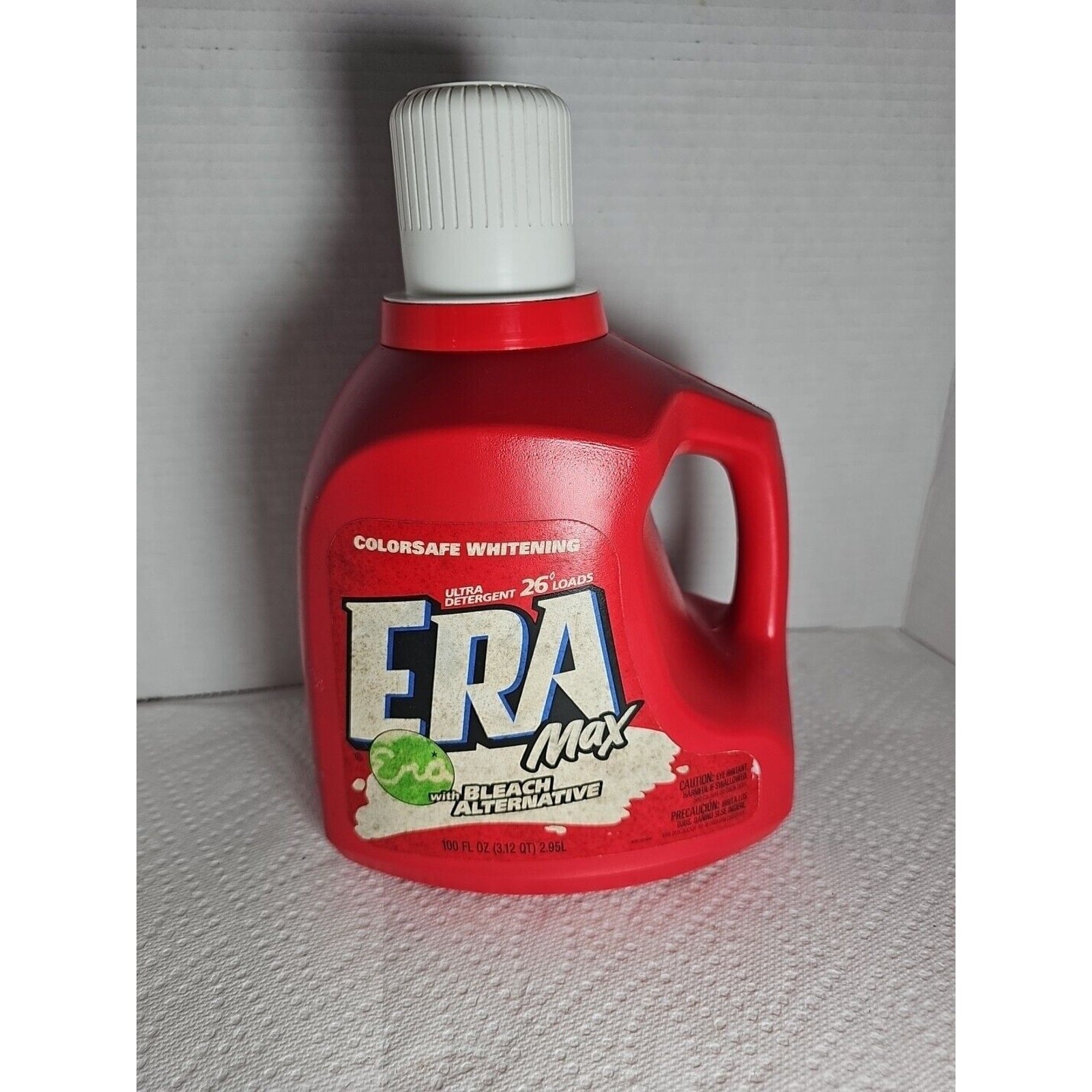 NOS Ultra Era Max W Bleach Alternative Laundry Detergent Soap 100oz 2003