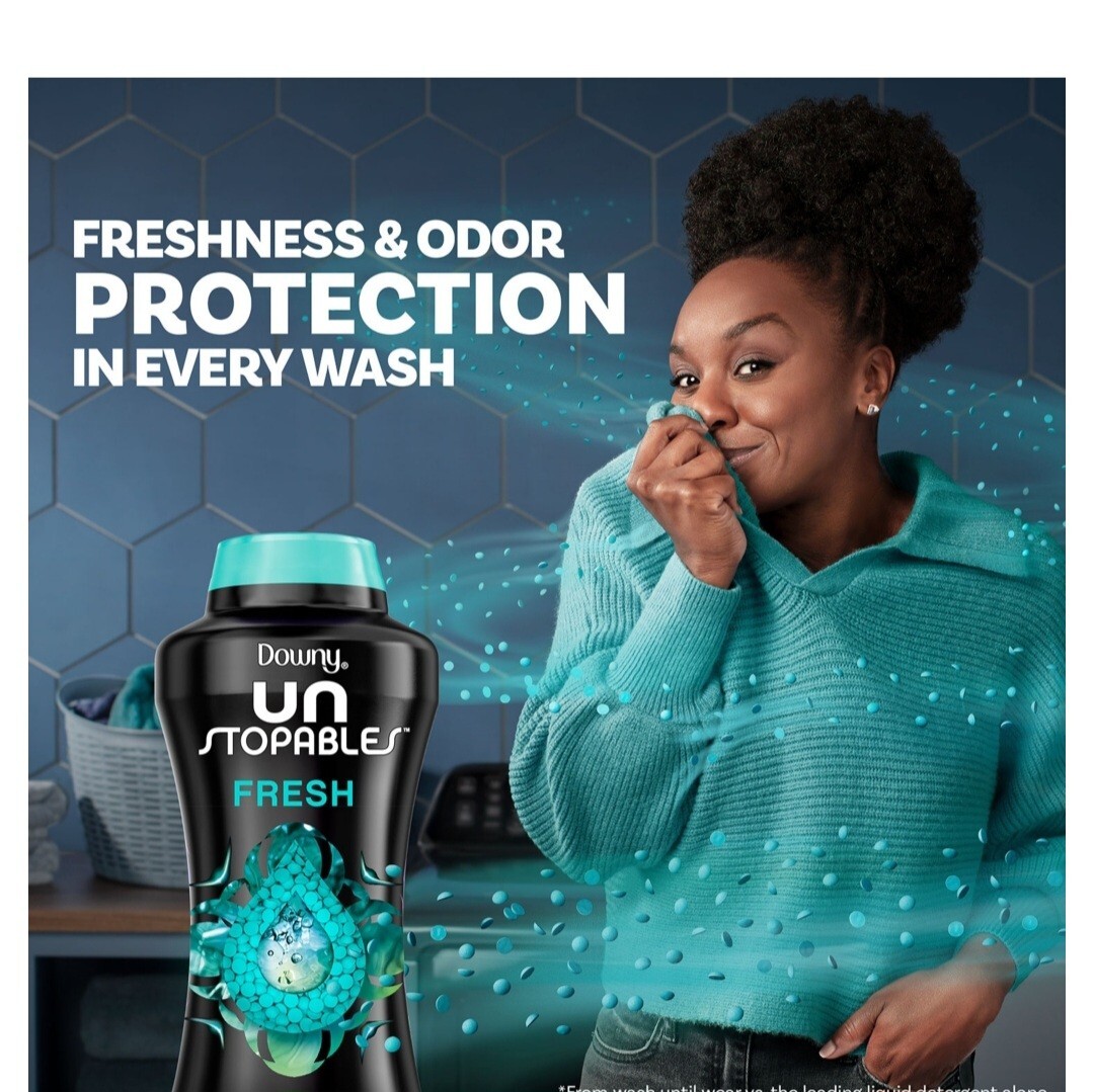 Downy Unstopables In-Wash Scent Booster Beads, Fresh (34 oz.)
