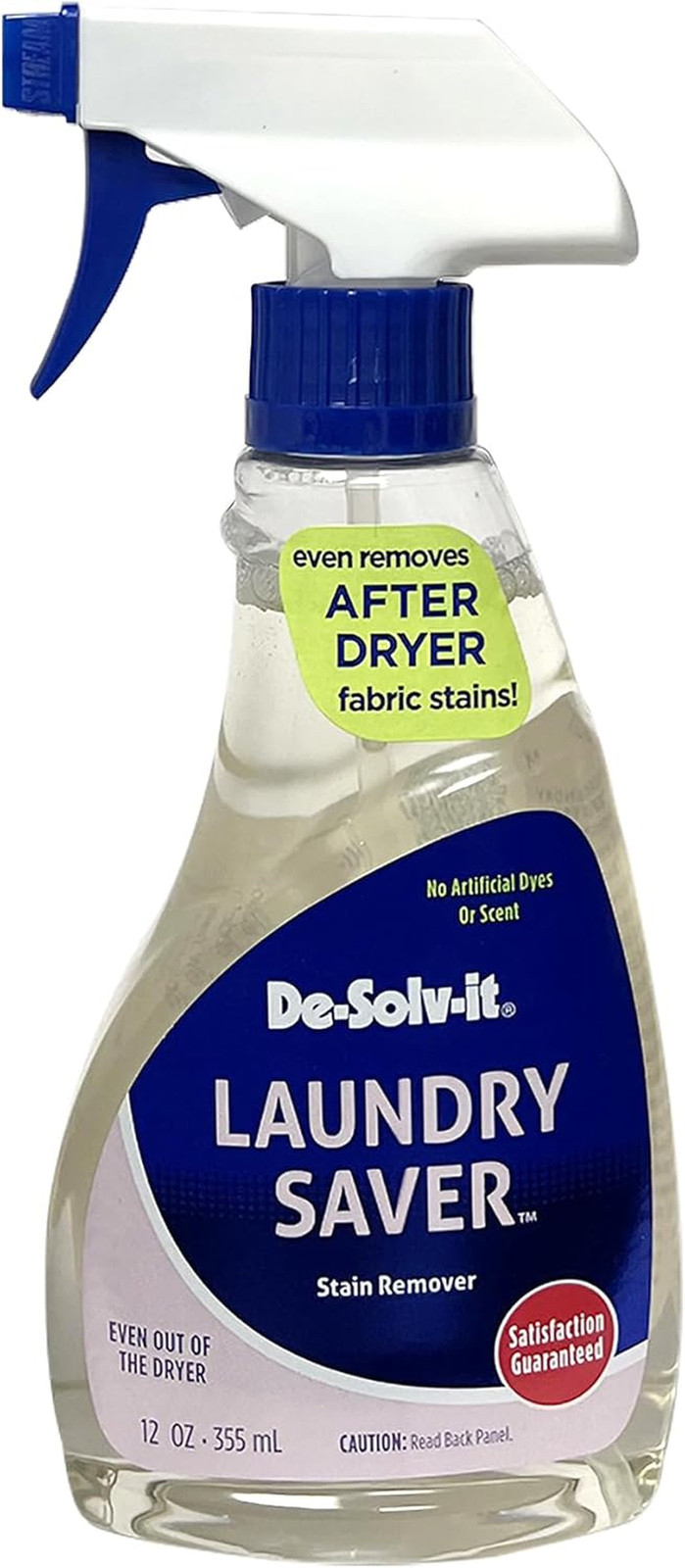 De-Solv-It Orange-Sol Laundry Saver, Instant Stain Remover for Laundry, Hair and