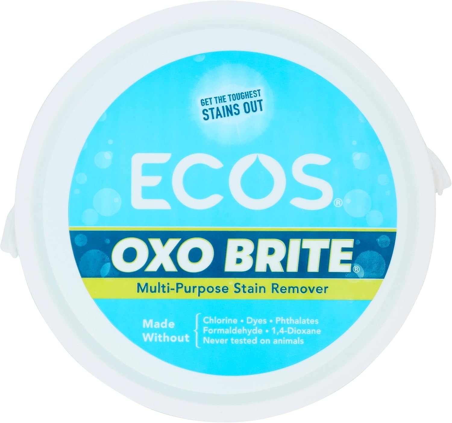 LOT OF 2 Earth Friendly Oxo Brite Multi-Purpose Stain Remover, 3.6 lbs Each