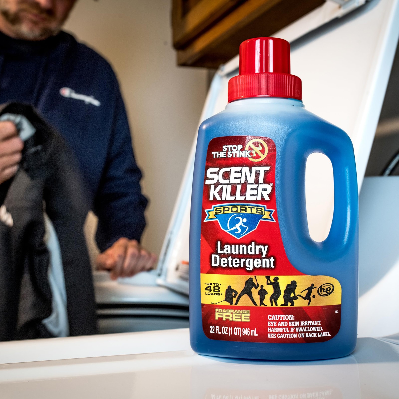 Scent Killer Sports Laundry Detergent for Smelly Clothes – Active Wear Laundr…