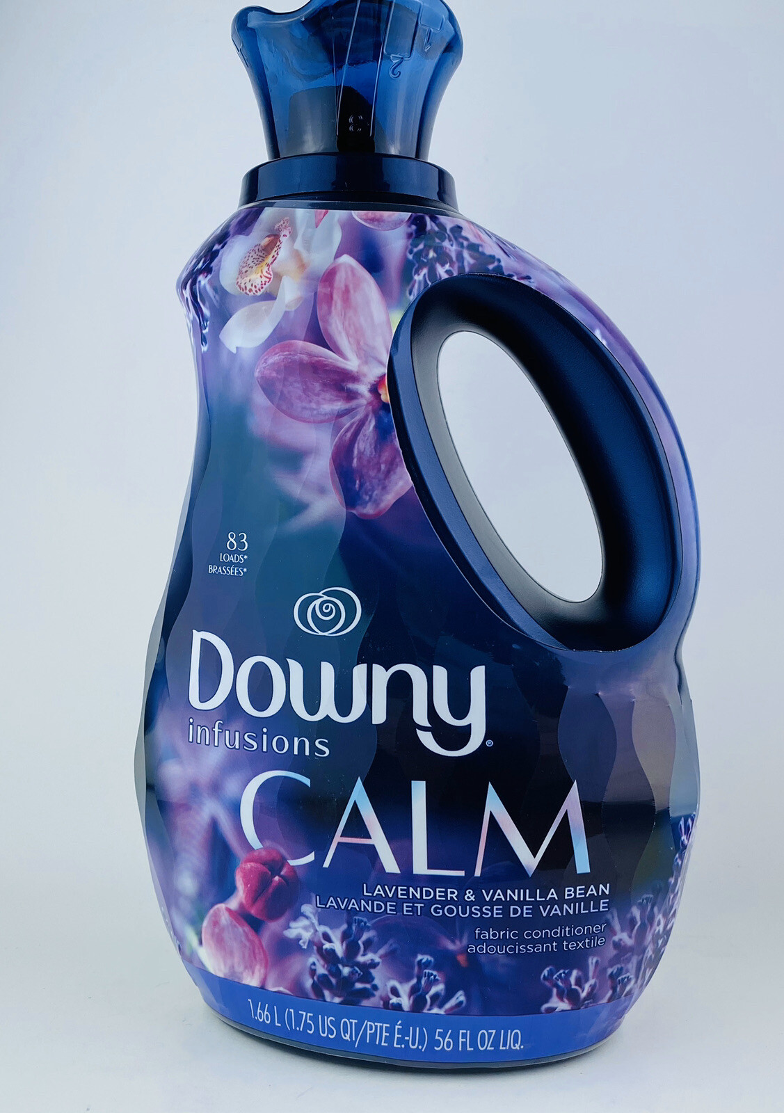 Downy Infusions Calm Lavender Vanilla Bean Fabric Conditioner 56 fl.oz 83 Loads