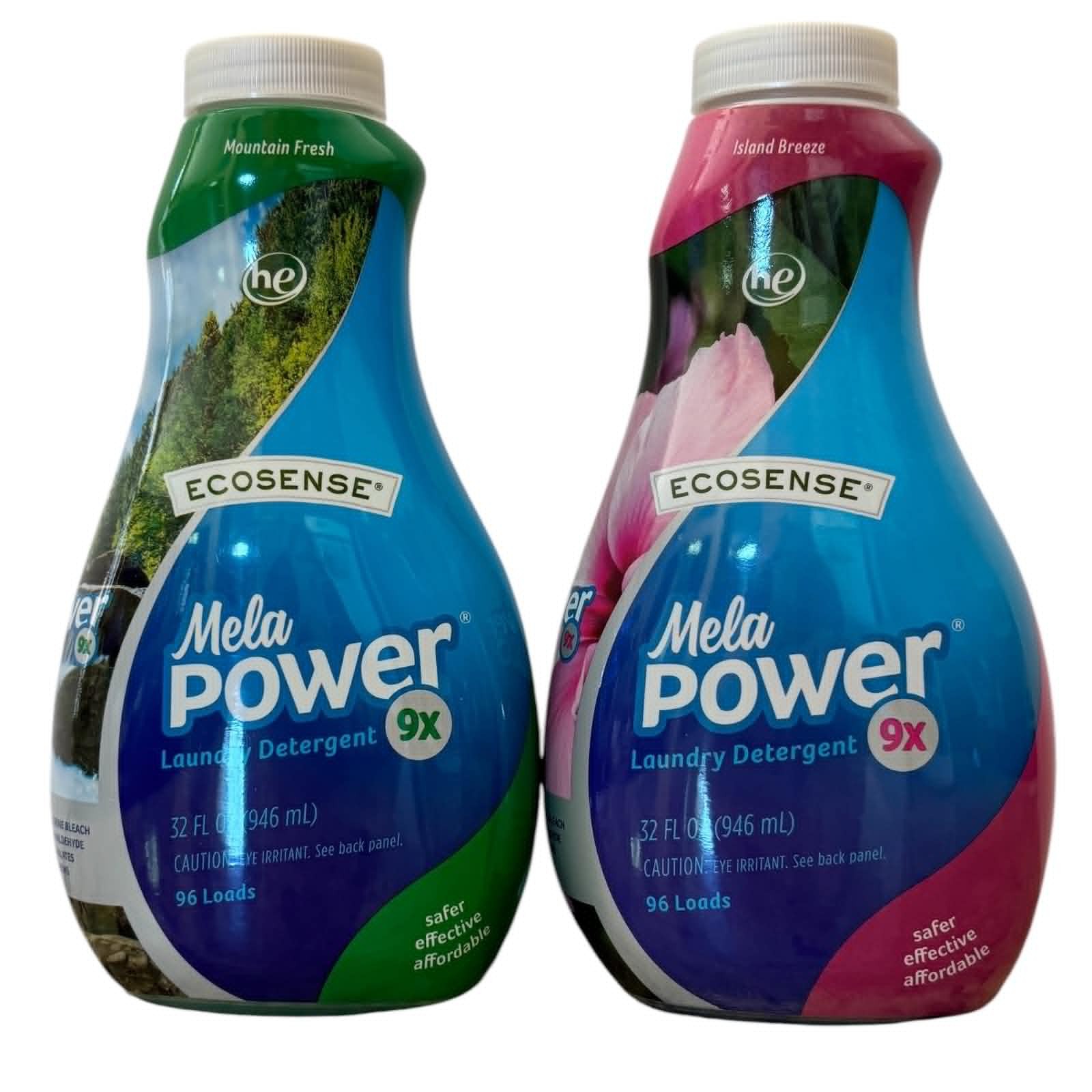 Melaleuca Laundry Bundle 2X HE MelaPower 9x Detergent 2X MelaSoft Dryer Sheets
