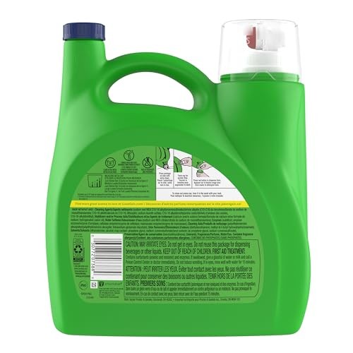 Gain Ultra OXI Liquid Laundry Detergent Waterfall Delight 154 Fl Oz HE Compat…
