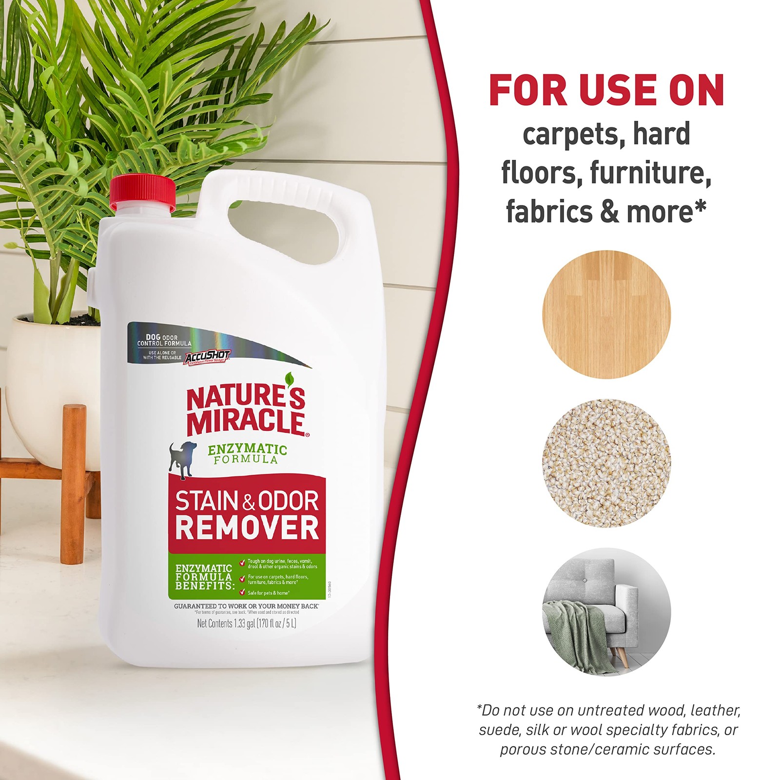 Nature’S Miracle Natures Miracle Remover Tough On Dog Urine Feces Vomit Drool