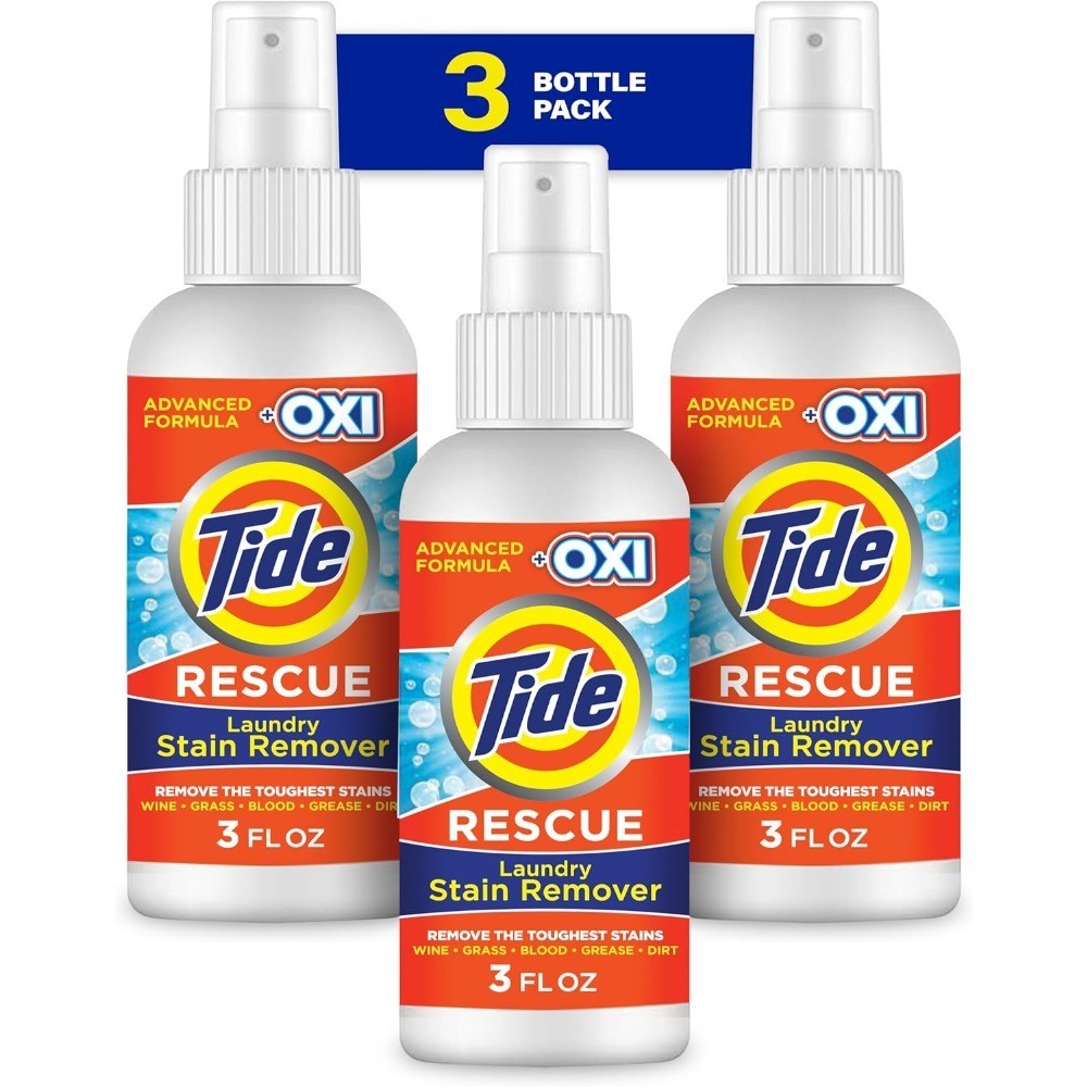 Travel Stain Remover Spray with Oxi for Clothes Carpet Upholstery Pet Bedding