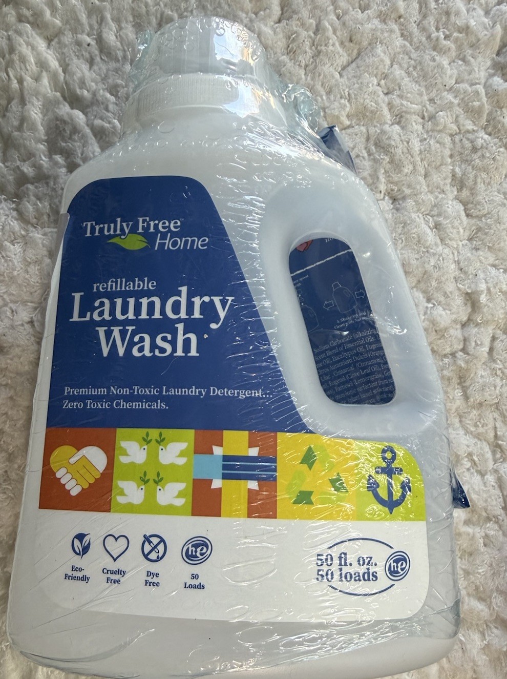 Natural Laundry Detergent for Sensitive Skin | Eco Friendly, Plant Based, Bab…