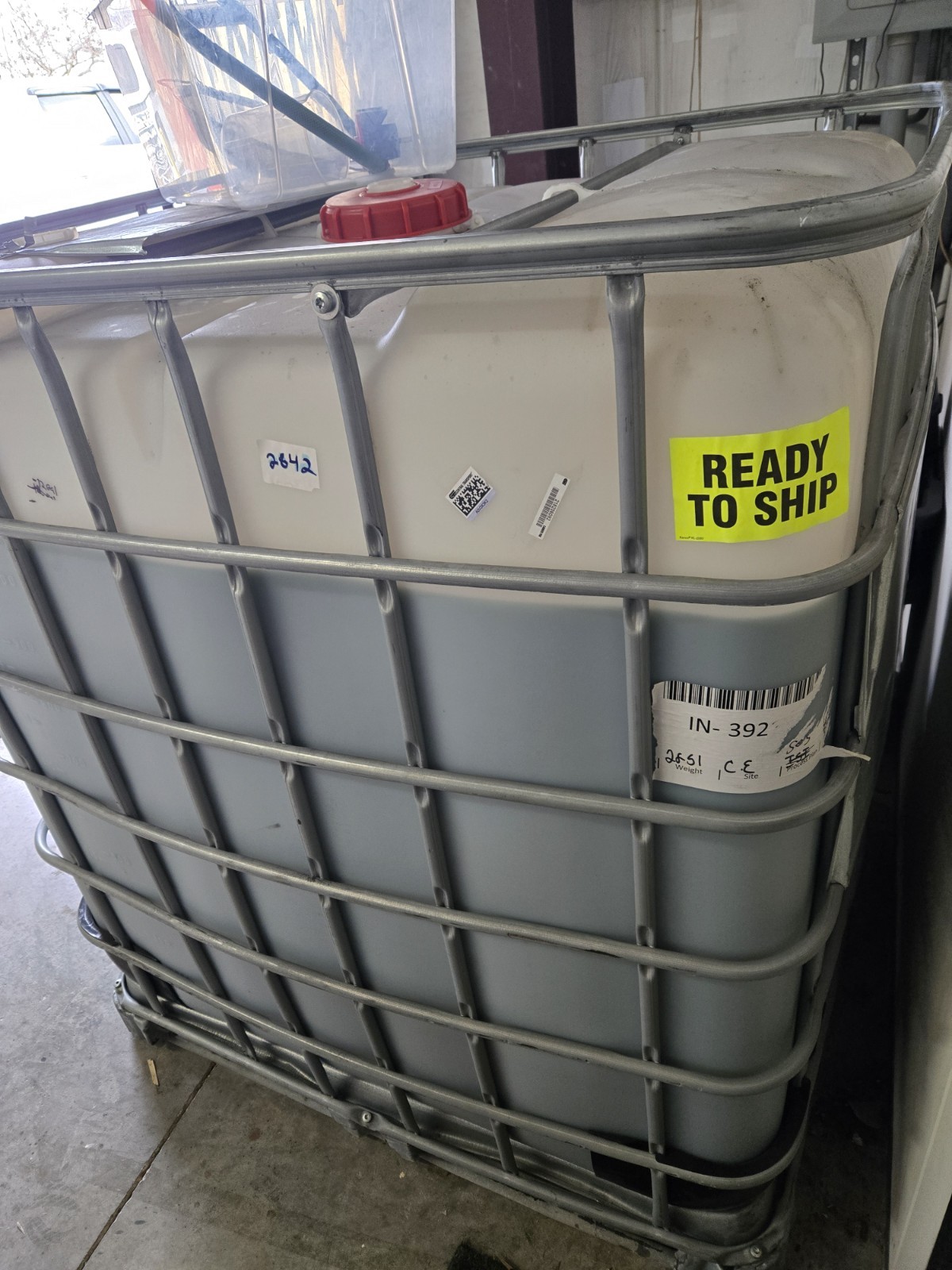(READ DESCRIPTION) 330 Gal Tote Of Detergent