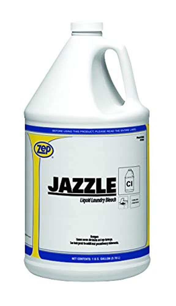 Zep Jazzle Liquid Chlorine Bleach – 1 Gallon (Case of 4) 540824 – For Use In