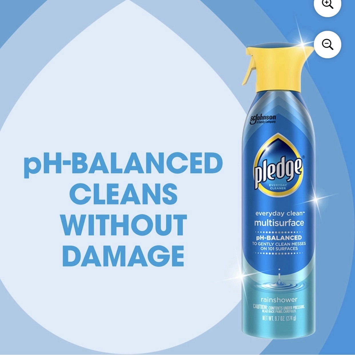 Pledge Multi-surface Cleaner, Rain-shower Scent (9.7 oz., 3 pk.)
