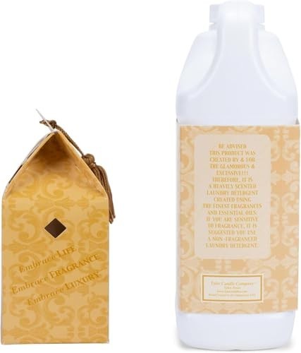 Liquid Laundry Detergent Diva Scent 32 Ounce 907 Grams Concentrated Dye Free