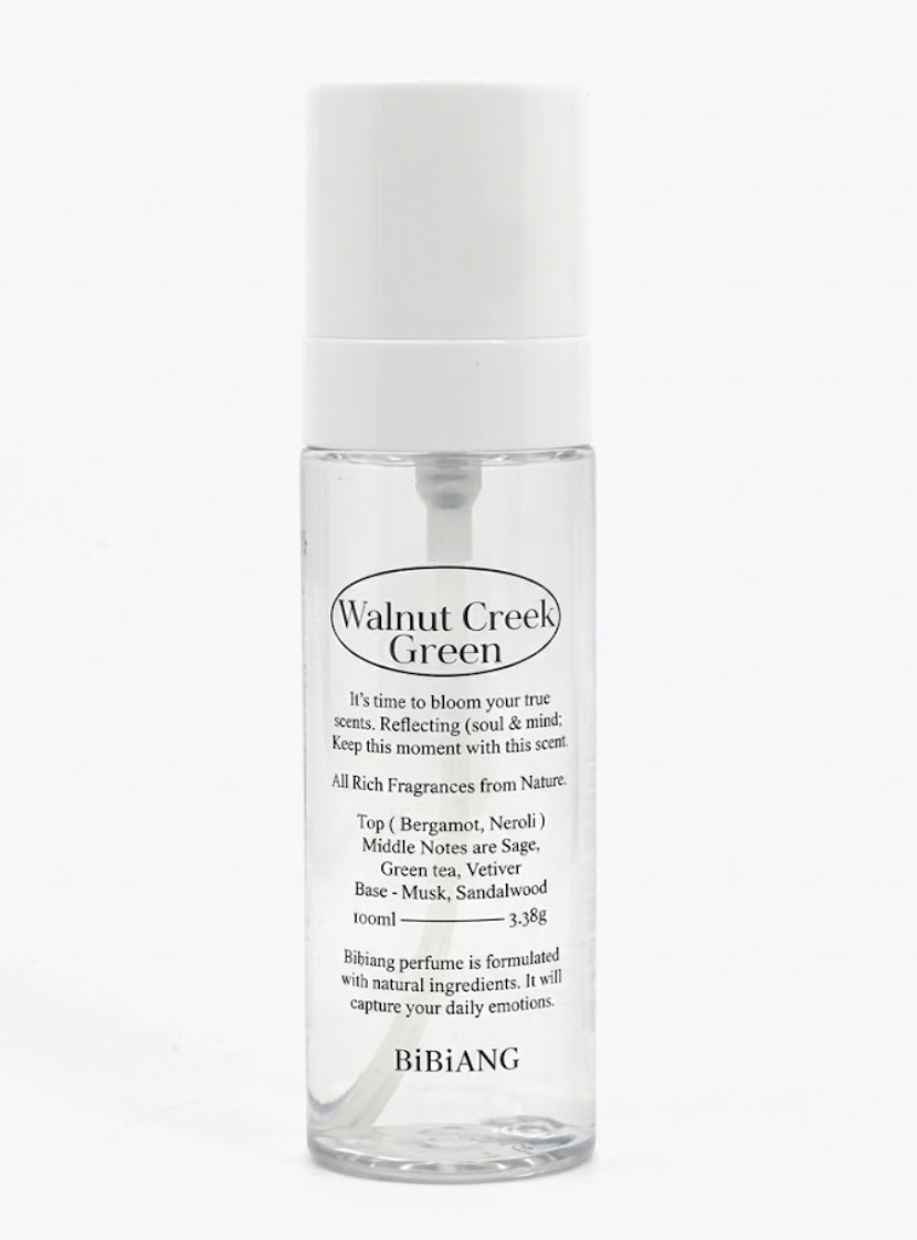 BiBiANG Niche Fabric Perfume Walnut Creek Green 100mL / Express
