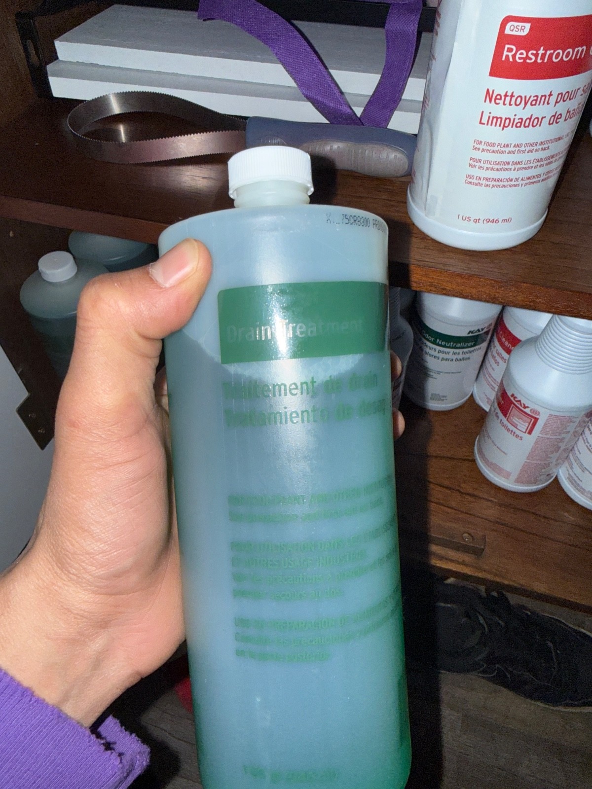 Various Ecolab products