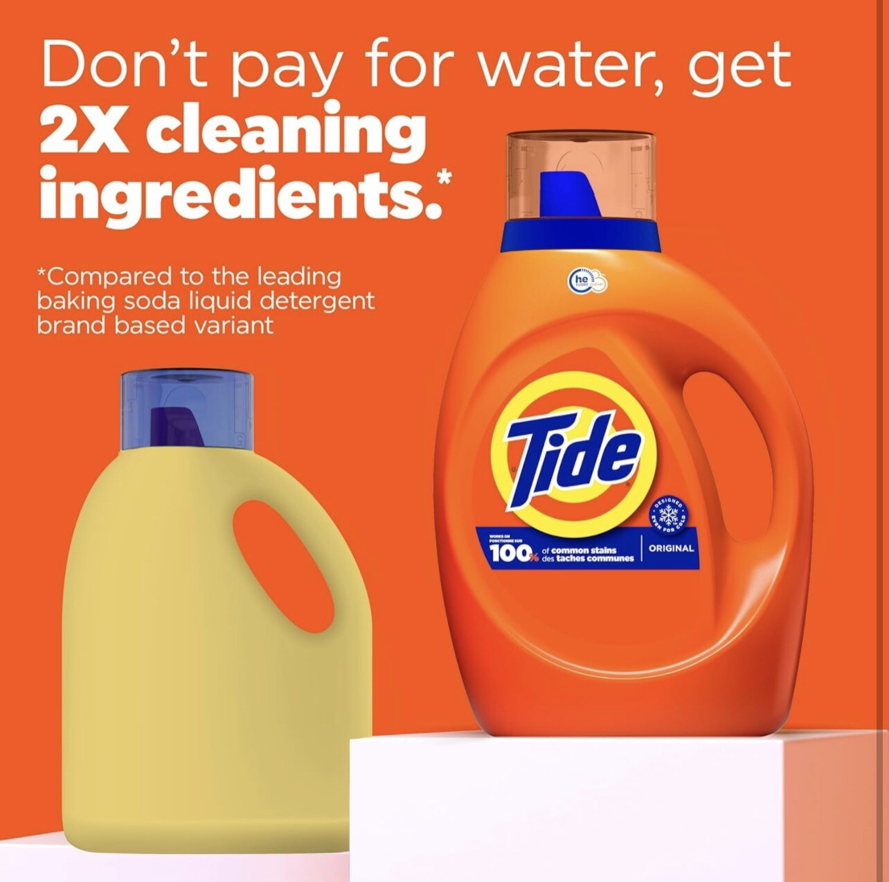 Tide Original Scent, 64 Loads, 84oz