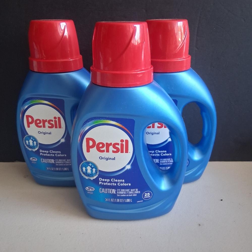 3 PACK Persil, Original Liquid Laundry Detergent, 34 Fl Oz