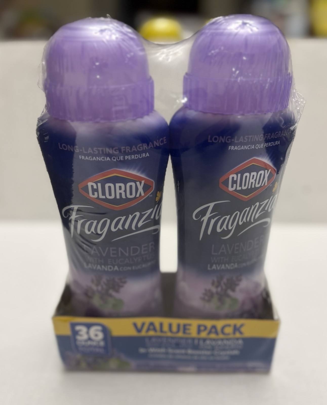 Clorox Fraganzia In Wash Scent Booster Crystals Lavender w/ Eucalyptus 2 Pack