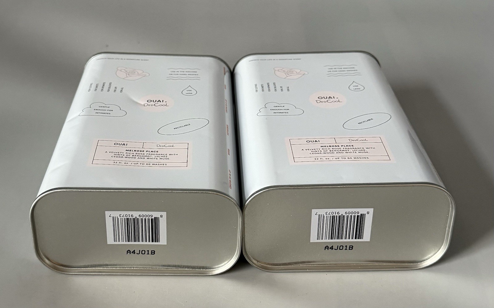 Lot of 2 Ouai DedCool Melrose Place 32oz Detergent — New Sealed — 64oz Total