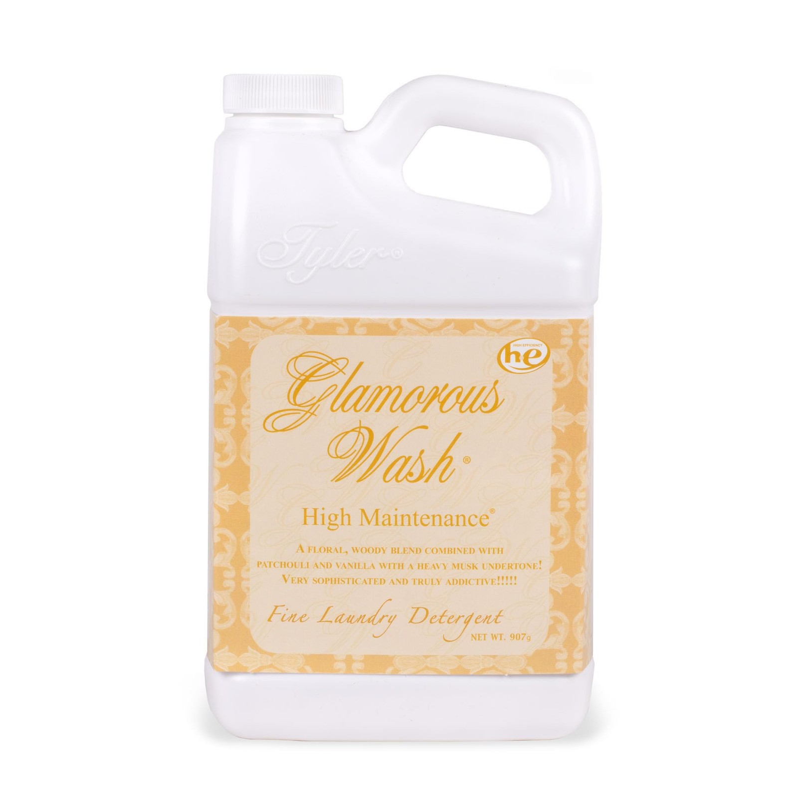 Tyler Glamour Wash Laundry Detergent High 32 Fl Oz (Pack of 1), Multicolored
