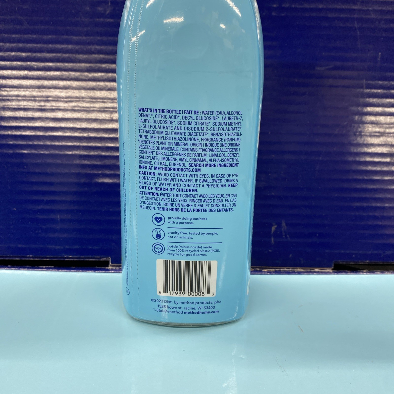 Method Bathroom Cleaner, Removes Mold + Mildew Stains, Eucalyptus Mint, 28 Fl Oz