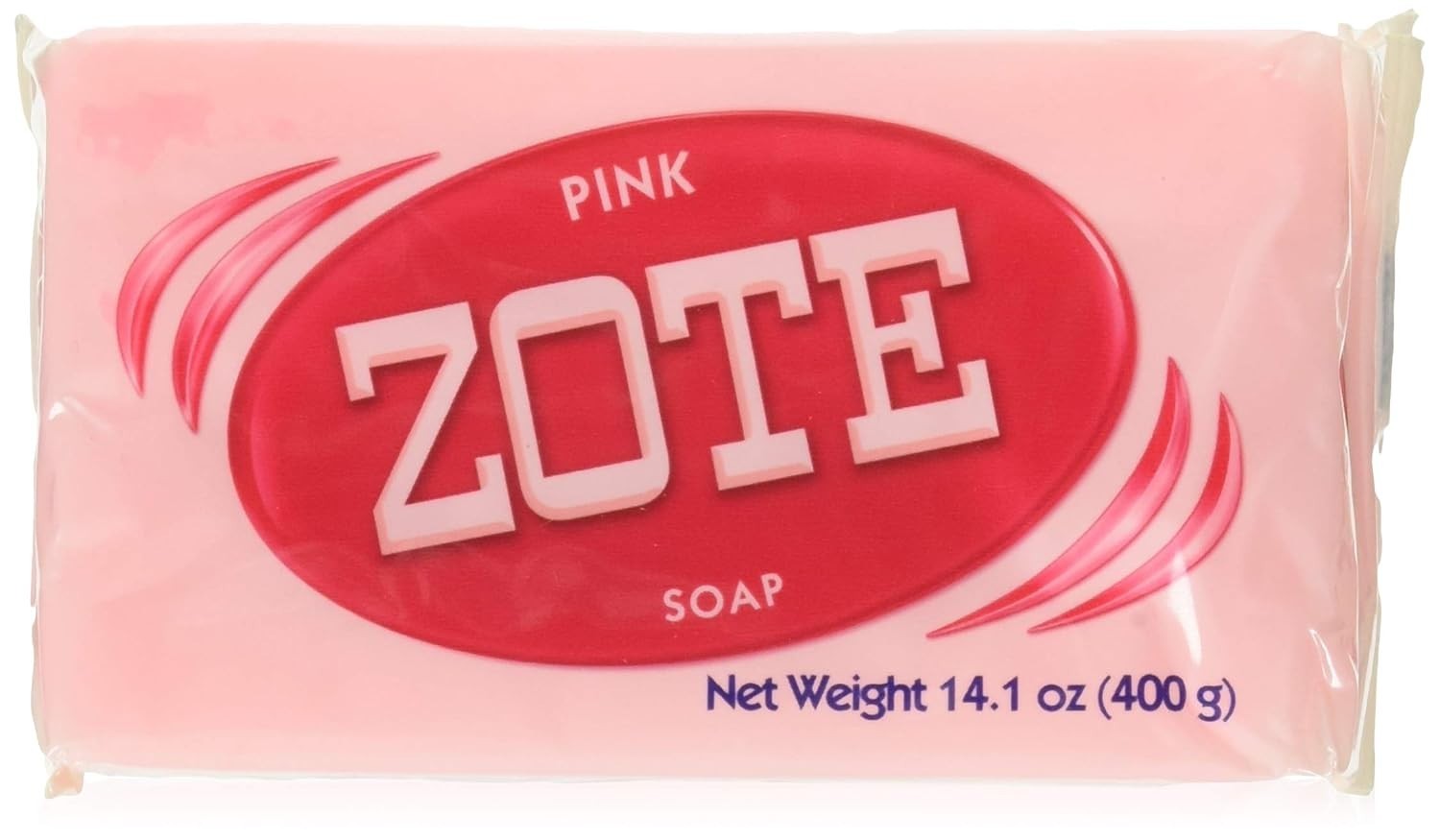 Zote Pink Laundry Soap Bar 14.1 oz Authentic Stain Remover Whitener 400g